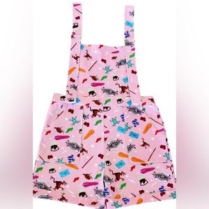 NWT cakeworthy Honeydukes shortalls